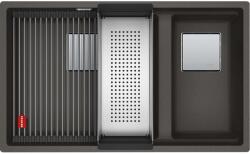 Franke Kanon gránit mosogató 76x46 cm szürke/grafit/onix 125.0716. 373 (1250716373)