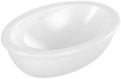 Villeroy & Boch Loop & Friends mosdótál 66x47 cm ovális süllyesztett fehér fényes 4A630001 (4A630001)