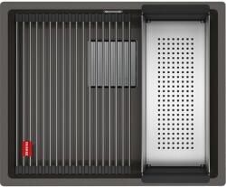 Franke Kanon gránit mosogató 56x46 cm szürke/grafit/onix 125.0716. 371 (1250716371)