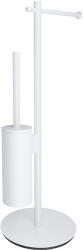 Omnires Modern Project wc kefe tartó wc-kefével fehér MP60810WM (MP60810WM)