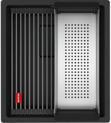 Franke Kanon gránit mosogató 46x41 cm fekete 125.0721. 149 (1250721149)