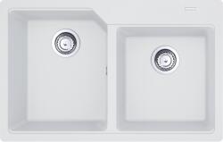 Franke Urban gránit mosogató 78x50 cm fehér 114.0687. 309 (1140687309)