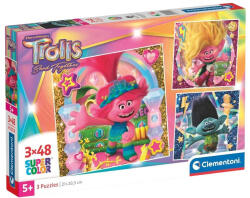 Clementoni SuperColor - Trollok 3. 3x48 db-os (25292)