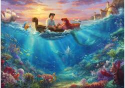Schmidt Spiele Disney - Thomas Kinkade - Ariel puzzle fém dobozban 500 db-os (59927)