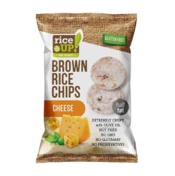 RiceUP! sajtos rizs chips 60g