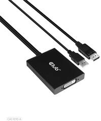 Club 3D CAC1010A DisplayPort-Dual Link DVI-D Adapter (CAC1010A)