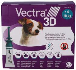 Vectra 3D spot on 4-10 kg-ig 3 db/doboz