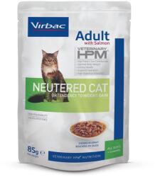 Virbac hpm cat adult neutered-salmon 85 g