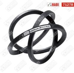 Optibelt Lengyel fűkasza ékszíj 1m-es A107 13x2725 Li dobokhoz Optibelt
