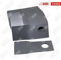 Claas késpenge bal 105x48x3 mm d=19 mm /Ger-Pol/ /25db-os csomag/