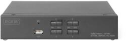 ASSMANN Digitus Desktop HDMI KVM Switch 4 порта KVM суич, черен (DS-12880)