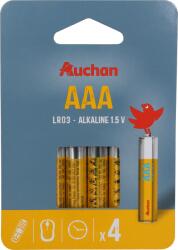 Auchan Kedvenc standard elem LR03 1, 5 V 4 db