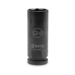 SATA gépi hosszú dugókulcs 1/2" 27mm vékony falú (SC34420T)