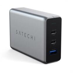 Satechi Incarcator retea Satechi ST-TC100GM-EU, 2 x USB-C, 1 x USB, 100W, Space Grey (ST-TC100GM-EU)