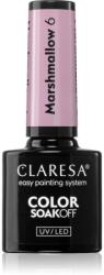 Claresa SoakOff UV/LED Color Marshmallow géles körömlakk árnyalat 6 5 g