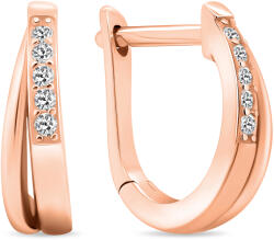 Brilio Silver Bájos bronz fülbevaló cirkónium kövekkel EA536R