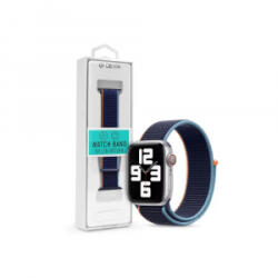 DEVIA ST364631 Apple Watch szövet sport szíj sötétkék