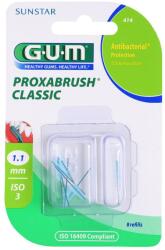 Sunstar Proxabrush Classic tartalék fogköztisztító kefe 8 + 4 db 1, 1 mm 8 db