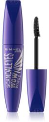 Rimmel ScandalEyes WOW Wings dúsító és göndörítő szempillaspirál árnyalat 001 Black 12 ml