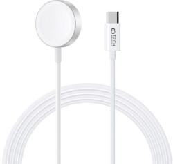 Tech-Protect TP0114 Tech-Protect Ultraboost mágneses töltő, Type-C csatlakozóval, Apple okosórához, 120cm, fehér (TP0114)