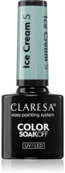 Claresa SoakOff UV/LED Color Ice Cream géles körömlakk árnyalat 5 5 g