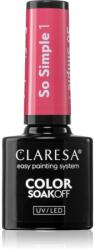Claresa SoakOff UV/LED Color So Simple géles körömlakk árnyalat 1 5 g