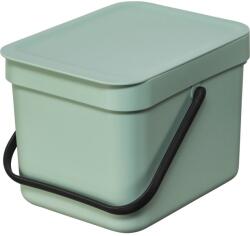 Brabantia Sort & Go Waste Bin 6 L 1 kosarak száma Zöld szelektív hulladékgyűjtő (211768)