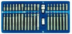 TOYA Bithegy készlet 40 részes Imbusz, Torx , Spline VOREL (66400)