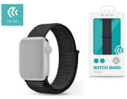 DEVIA ST326356 Apple Watch sport óraszíj fekete