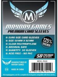 Mayday games Premium Euro méretű kártyavédő (50 db-os csomag), 59 mm x 92 mm (MDG-7029) - reflexshop