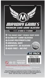 Mayday games Prémium Magnum Platinum kártyavédő 61 x 112 mm "Dwarf King" Francia Tarot (50 db-os csomag) (MDG-7143) - reflexshop