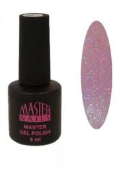 Master Nails Master Nails Zselé Lakk 6ml -015 Halvány Holo Lila