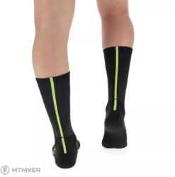 UYN CYCLING AERO WINTER zokni, fekete/lime (EU 45/47)