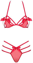 Obsessive - Giftella 2 részes fehérnemű együttes S/M piros