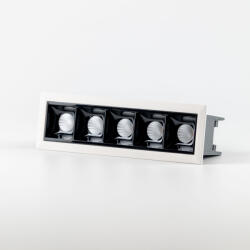 LEDIUM FOKUS GR5 24V süllyesztett LED spotlámpa 3000K 10W 1050 lm CRI90 PWM (LDX-12002)