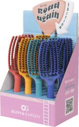 Olivia Garden Fingerbrush On The Road Közepes Hajkefe Display 8db (OG1838)