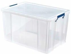 Fellowes Műanyag tároló doboz, átlátszó, 85 liter, FELLOWES, ProStore (IFW77311) (7731101)