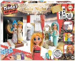 Educa Lucru creativ My Modell Doll Design Gala Night Educa confecționează-ți propriile păpuși de gală 5 modele de la 6 ani (EDU20099)