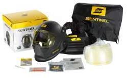 ESAB Sentinel A60 AIR pajzs és EPR X. 1.1 PAPR csomag táskával