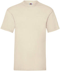 Fruit of the Loom Csomag akciós póló (minimum 3 db) Férfi póló Rövid ujjú Fruit of the Loom Valueweight Tee - XL , Naturál