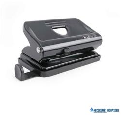 Rapesco Lyukasztó, kétlyukú, 12 lap, fém, RAPESCO "810", fekete (IRPF810MB1) - kecskemetirodaszer