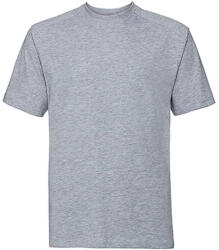 Russell Europe Férfi rövid ujjú póló Russell Europe Heavy Duty Workwear T-Shirt -3XL, Világos Oxford