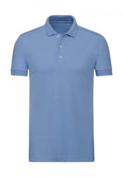 Russell Europe Férfi rövid ujjú galléros póló Russell Europe Men's Fitted Stretch Polo L, Ég kék