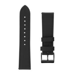 FIXED Smartwatch Bőrszíj - 20 mm, Fekete (FIXLST-20MM-BK)