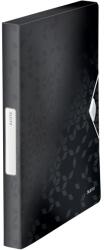 Leitz Wow Jumbo PP fekete gumis mappa (46290095) - bestbyte