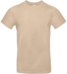 B and C Csomag akciós póló (minimum 3 db) Férfi rövid ujjú póló B&C #E190 T-Shirt -S, Homokbarna