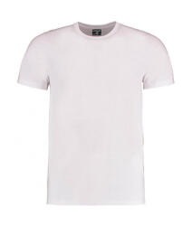 Kustom Kit Férfi rövid ujjú póló Kustom Kit Fashion Fit Superwash 60º Tee 3XL, Fehér