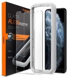 Spigen ALM FC AGL00101 Apple iPhone XR 6.1 / iPhone 11 2db átlátszó képernyővédő üveg (AGL00101)