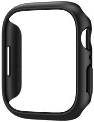 Spigen THIN FIT ACS04184 Apple Watch Series 9/Series 8/Series 7 41mm fekete műanyag óra keret (ACS04184)