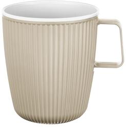GONDOL IRIS G-807 SHELL kétszínű bögre 400ml 8, 5x13x10cm (G-807) - officedepot